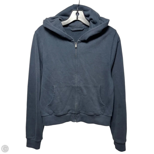 Hooded Athletic Jacket By Vuori In Blue, Size: S