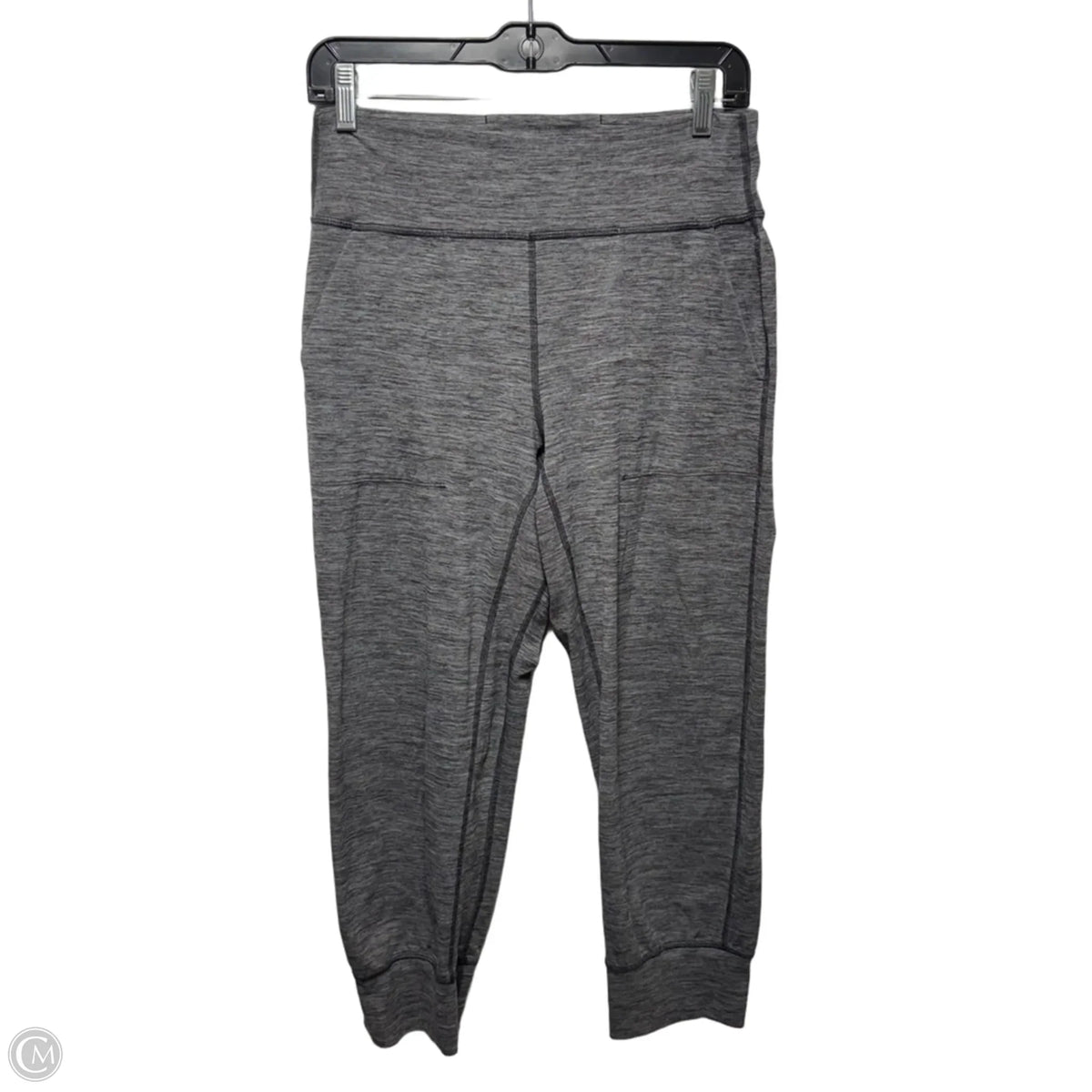 Athletic Leggings By Lululemon In Grey, Size: 8
