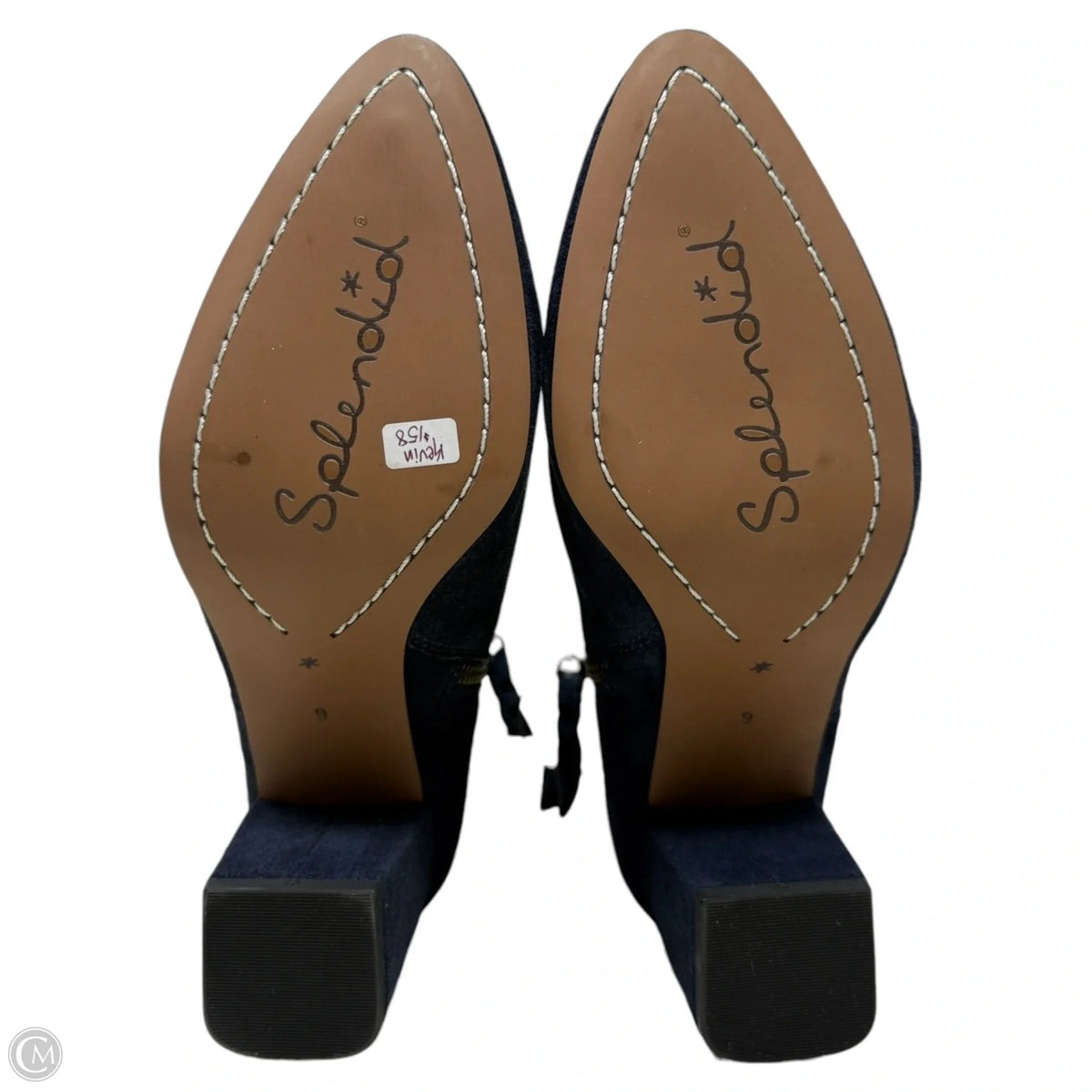 Kevin Booties By Splendid In Navy, Size: 9