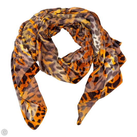 Velvet Burnout Scarf Long By Nordstrom