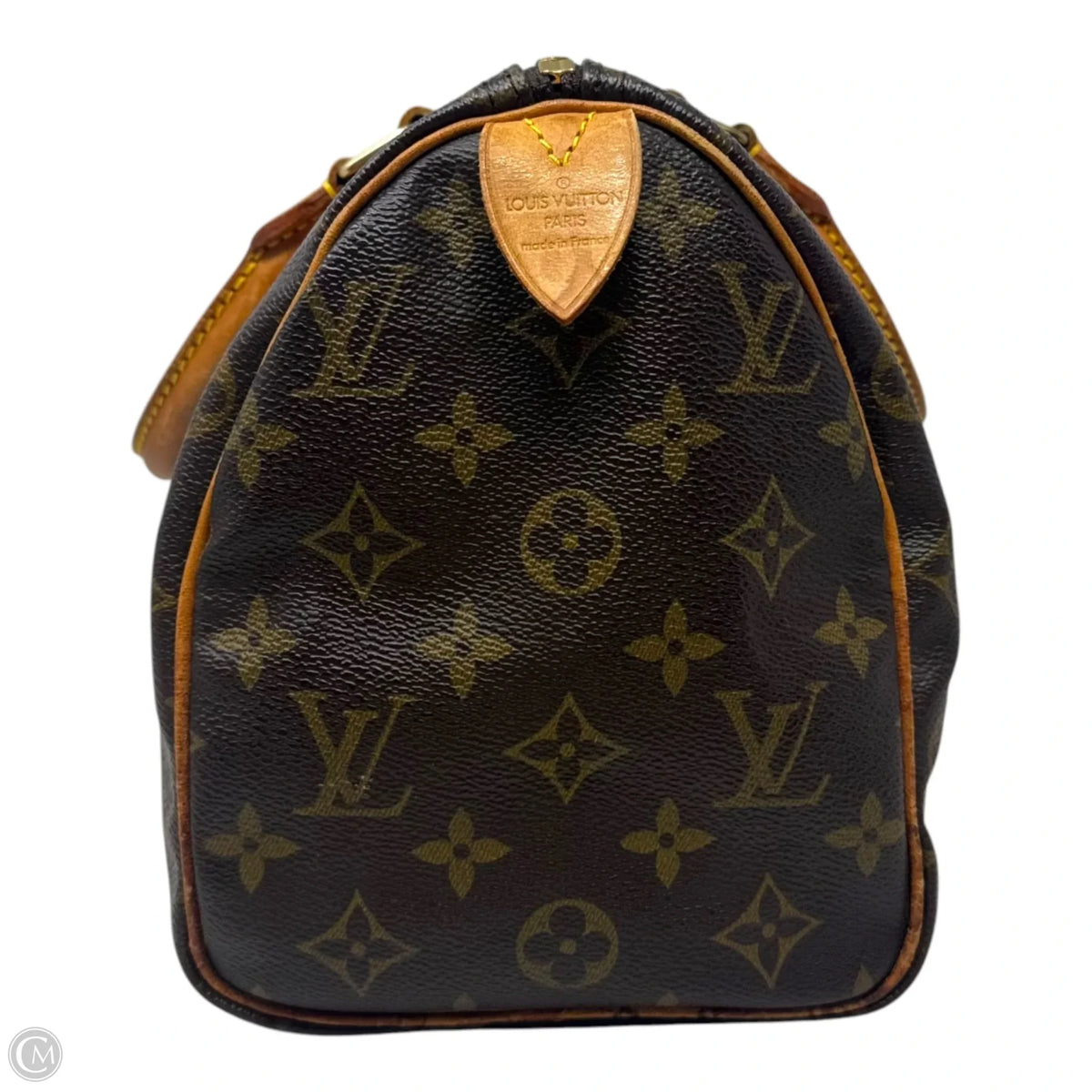Monogram Speedy 25 (1992) Handbag Luxury Designer By Louis Vuitton, Size: Medium