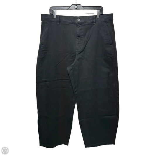 Barrel Leg Jeans By Everlane In Black, Size: 16
