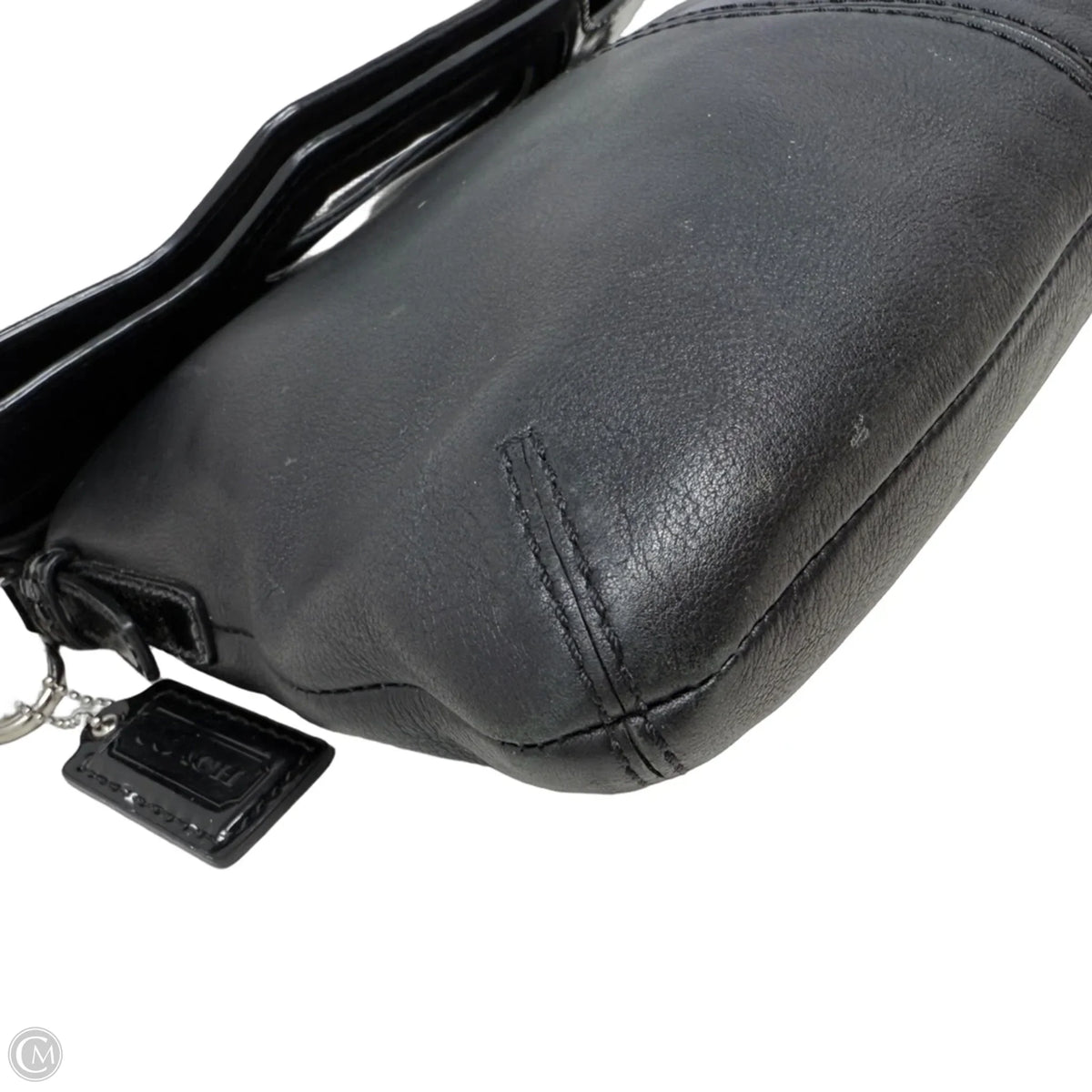 Bonnie Leather Foldover Crossbody / Convertible Bag Designer By Coach, Size: Medium