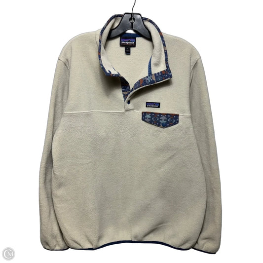 Athletic Fleece By Patagonia In Cream, Size: L