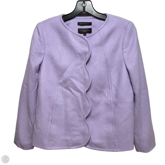 Blazer By Talbots In Purple, Size: 4p