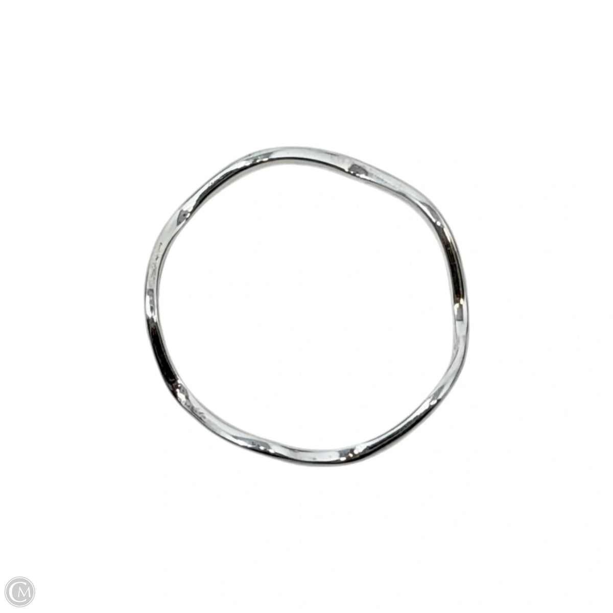 Wave Sterling Silver Ring, Size: 10