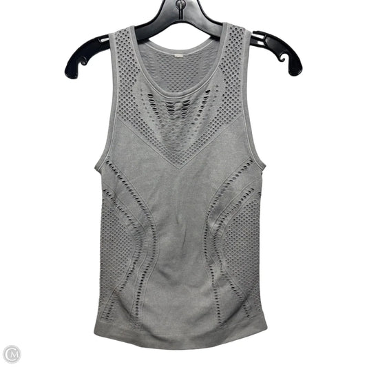 Athletic Tank Top By Alo In Grey, Size: M (estimated)