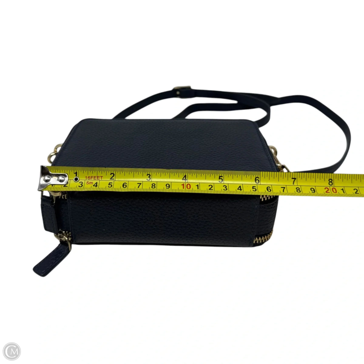 Mini Leather Crossbody By Royce, Size: Small