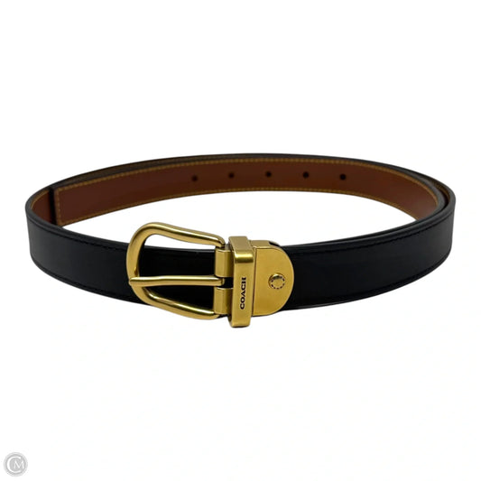 Harness Reversible Belt Designer By Coach, Size: Large