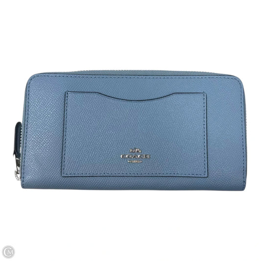 Pocket Zip Wallet Designer By Coach, Size: Large