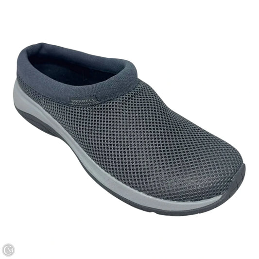 Mesh Slip On Shoes Flats By Merrell In Grey, Size: 9