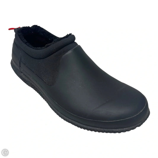 Insulated Flats Shoes Designer By Hunter In Black, Size: 10