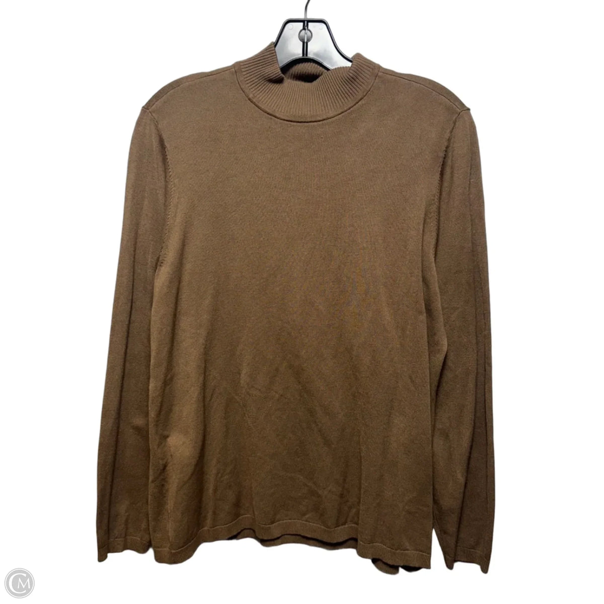 Sweater By Chicos In Brown, Size: 12