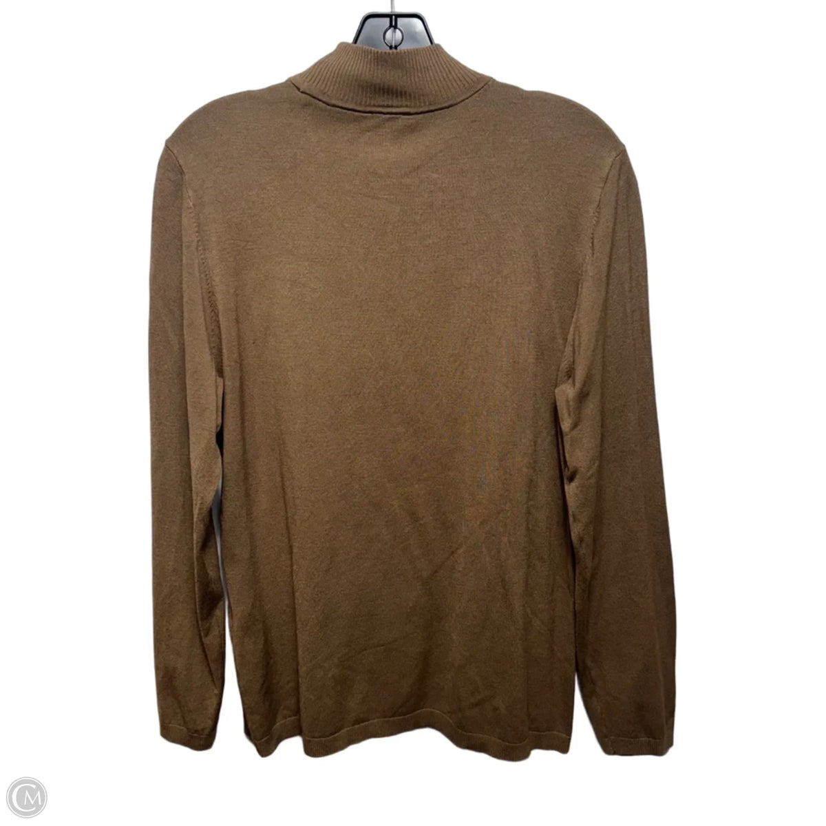Sweater By Chicos In Brown, Size: 12