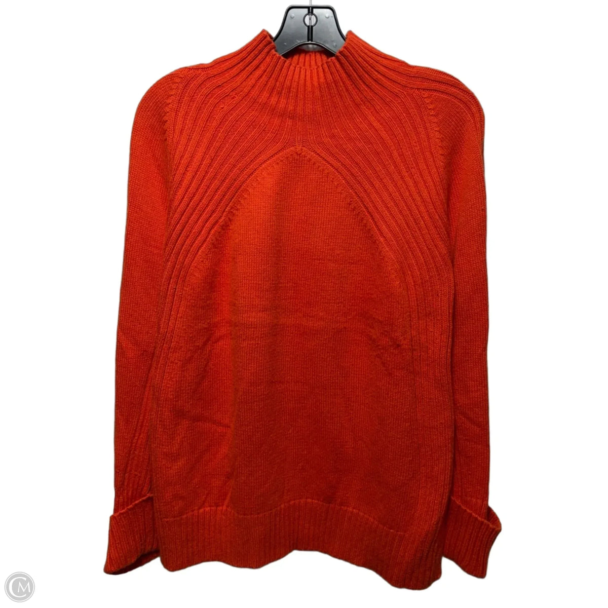 Sweater By Talbots In Orange, Size: L