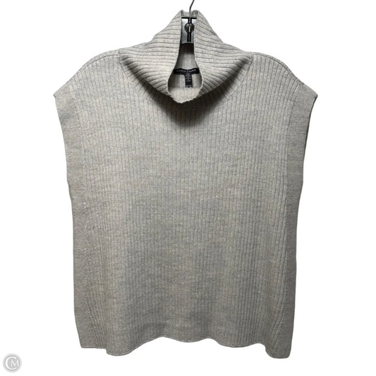 Vest Sweater By Eileen Fisher In Grey, Size: Xxs