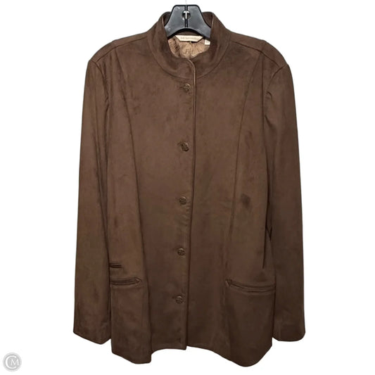Jacket Other By Soft Surroundings In Brown, Size: L