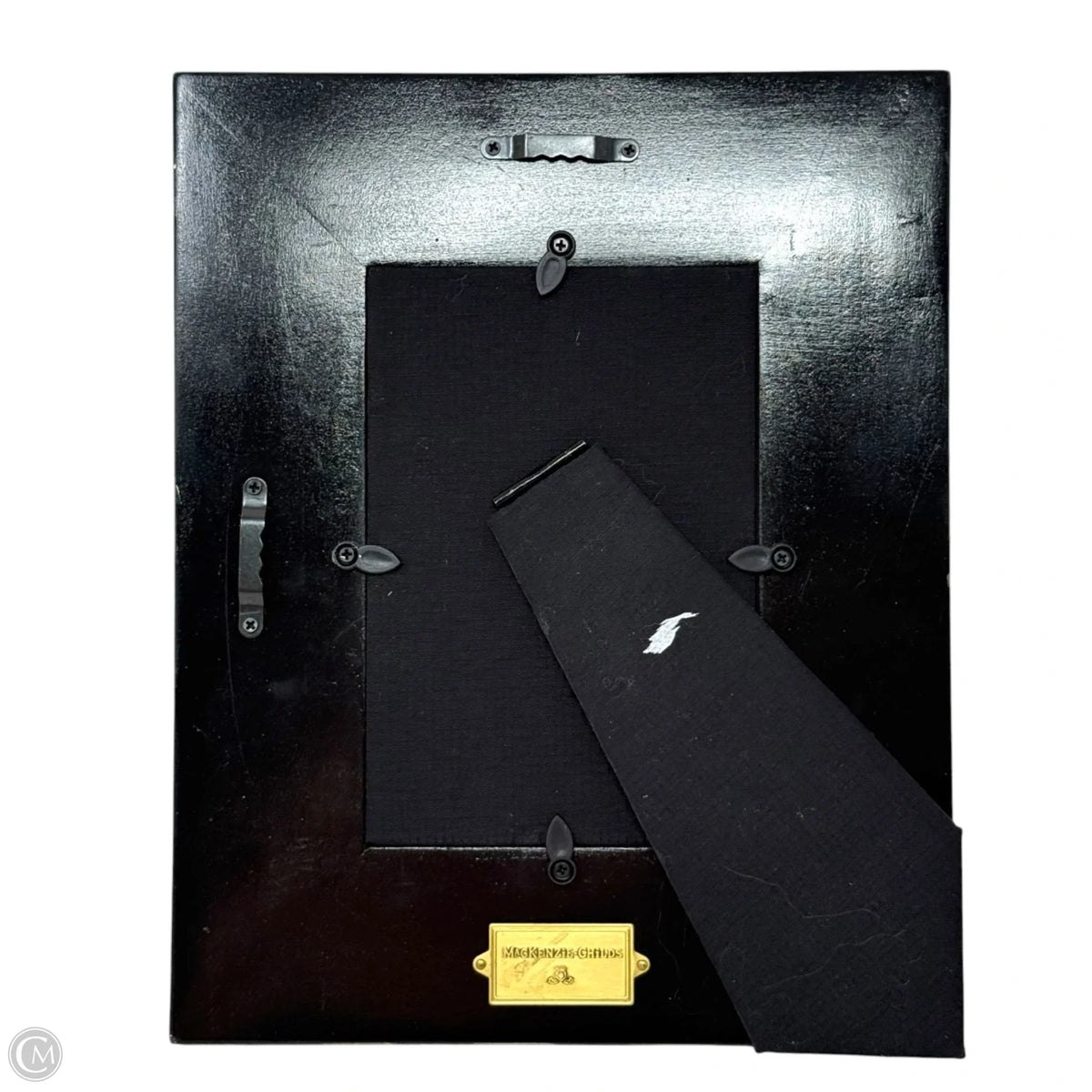 4x6 Courtly Check Picture Frame By MacKenzie-Childs, Size: Medium