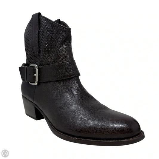 Fifi Leather Western Ankle Booties you By Bcbgeneration In Brown, Size: 9.5