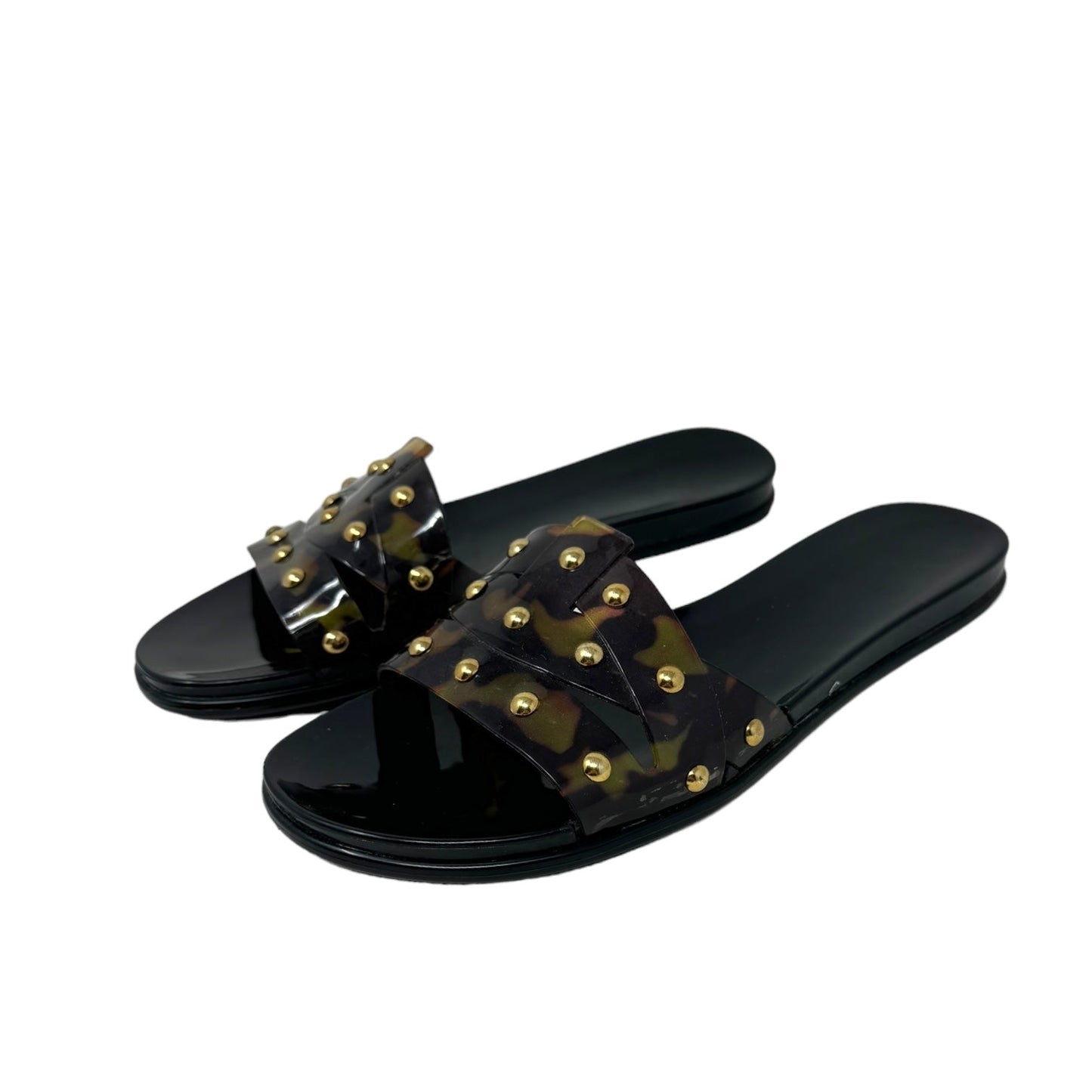 Emelon Studded Jelly Slide Sandals Vince Camuto, Size 8