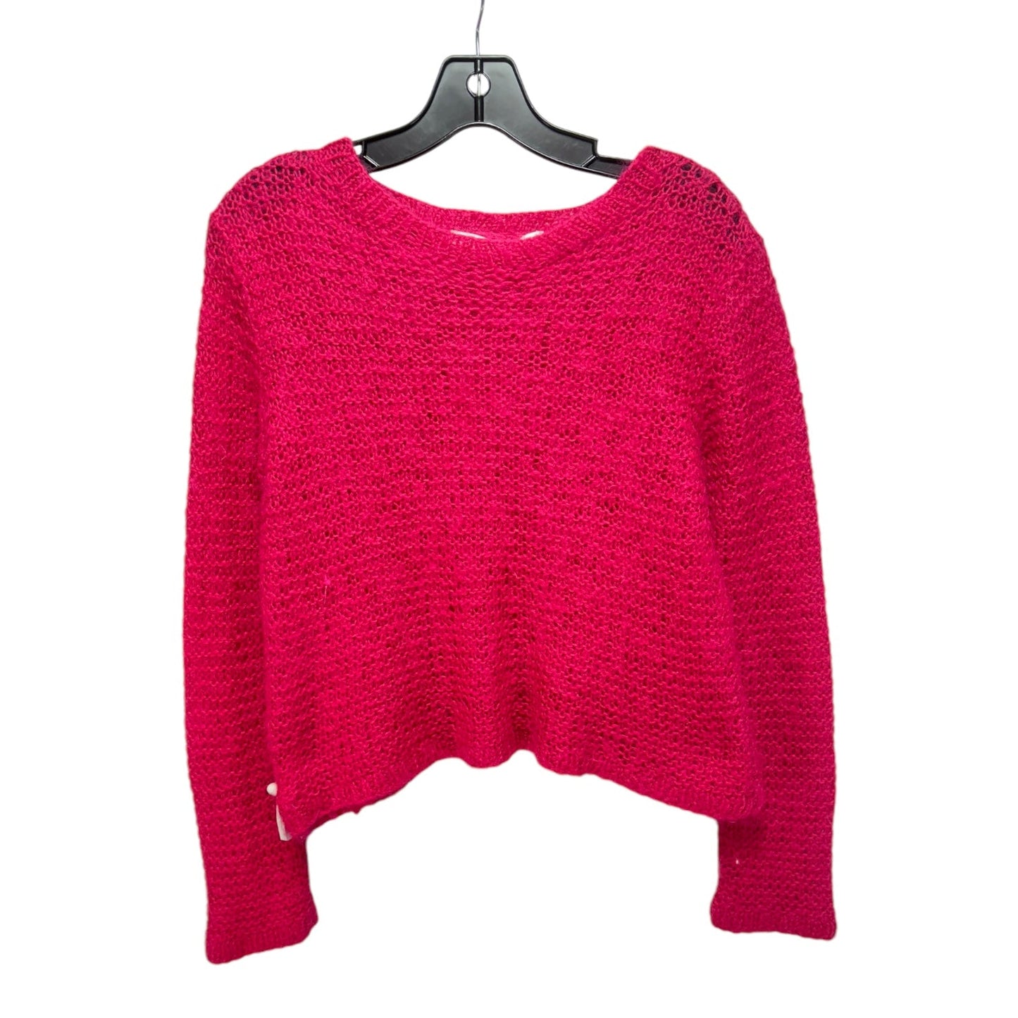 Mohair Blend Sweater By Limited In Pink, Size: S