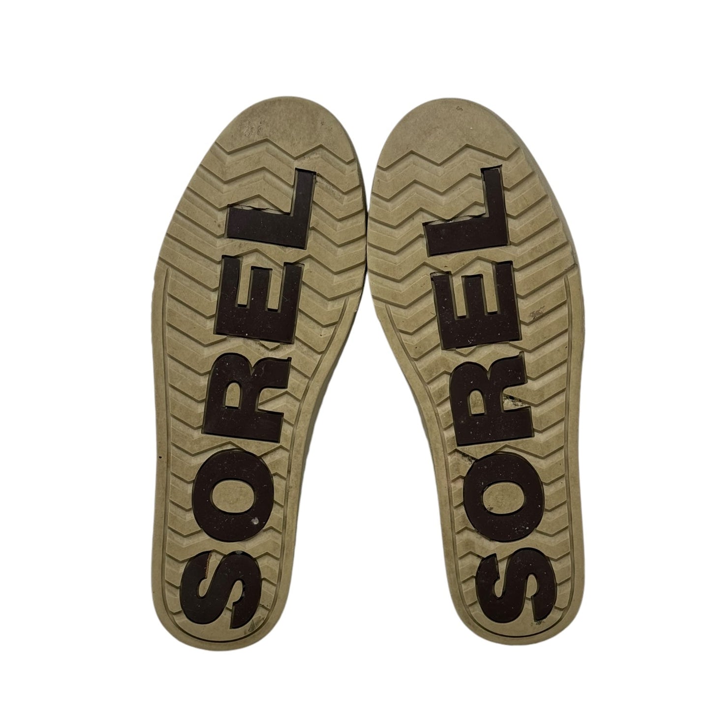 Campsneak Slip On Sneakers By Sorel In Camel Suede Gray Wool, Size: 8.5