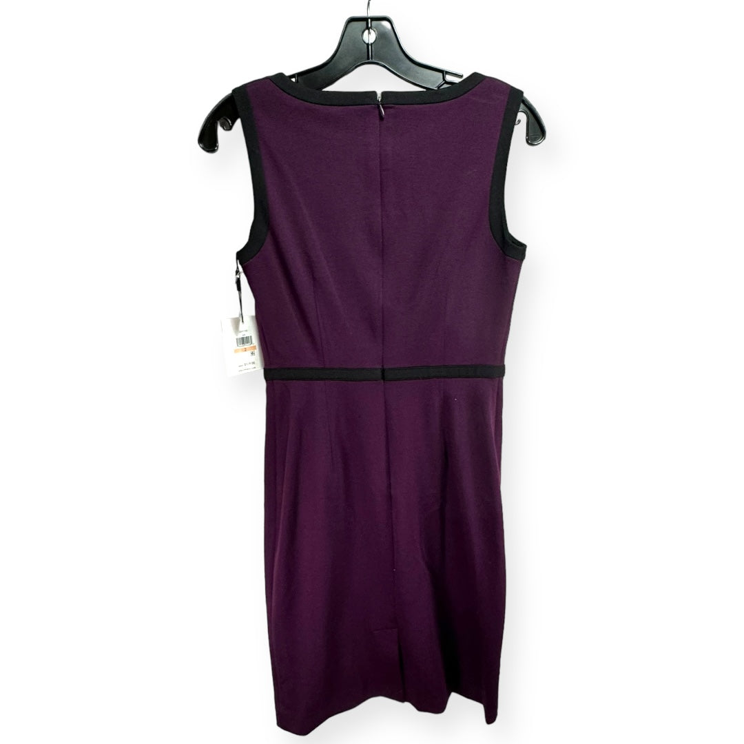 Purple Dress Casual Short Calvin Klein, Size 2