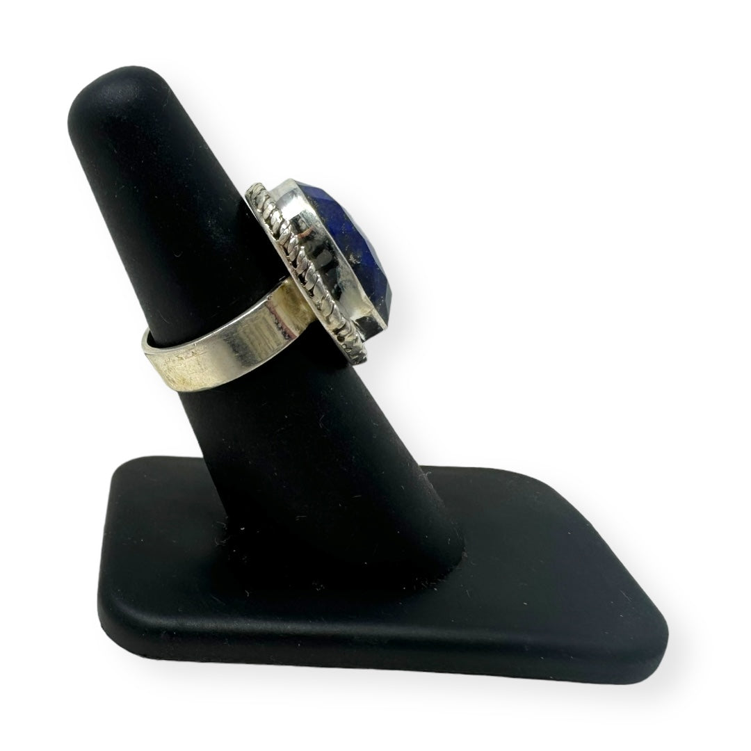 Ring Sterling Silver And Lapis  By Clothes Mentor  Size: 6
