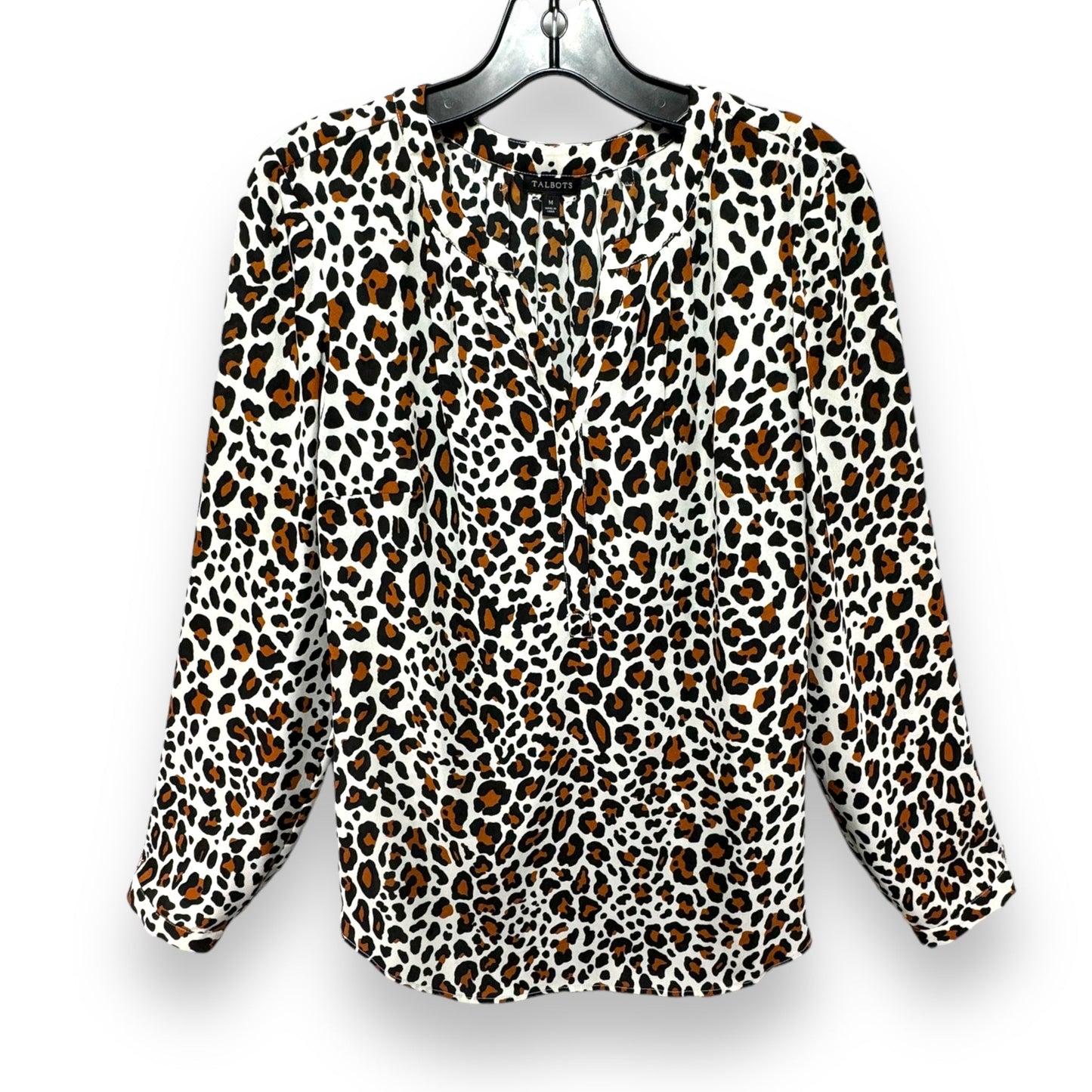 Leopard Print Popover By Talbots In Animal Print, Size: M