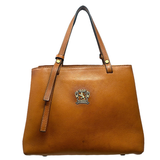 Camperiti B487 Lady Bag in Genuine Italian Leather Designer By Pratesi  Size: Medium