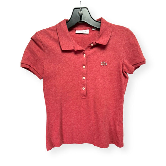 Top Short Sleeve By Lacoste  Size: Xs