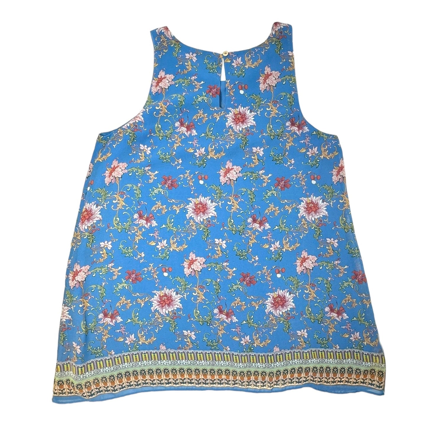 Floral Print Top Sleeveless Max Studio, Size S