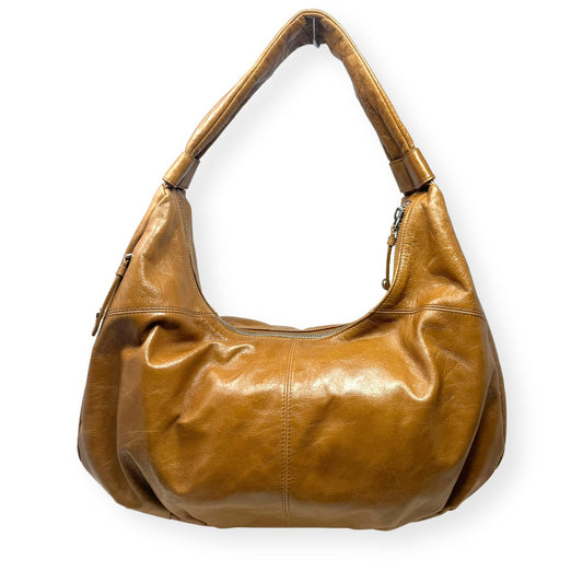 Slouch Shoulder Handbag Leather By Hobo Intl  Size: Medium