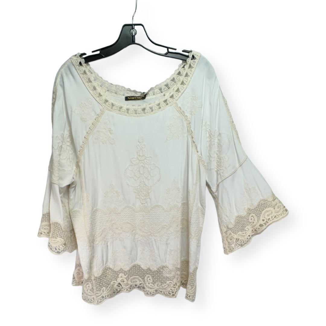 Top Long Sleeve By Spiaggi Dolce Size: M