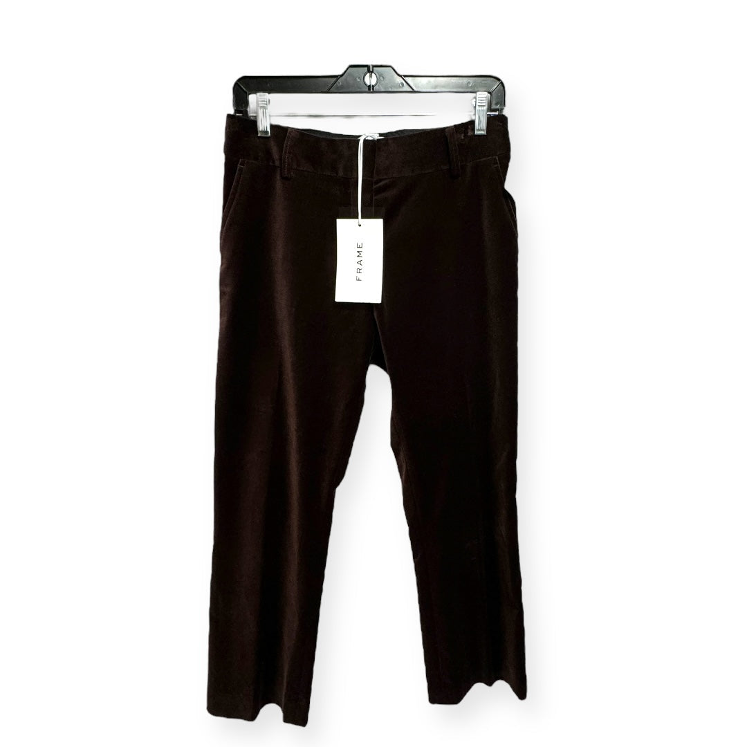 Brown Pants Designer Frame, Size 4