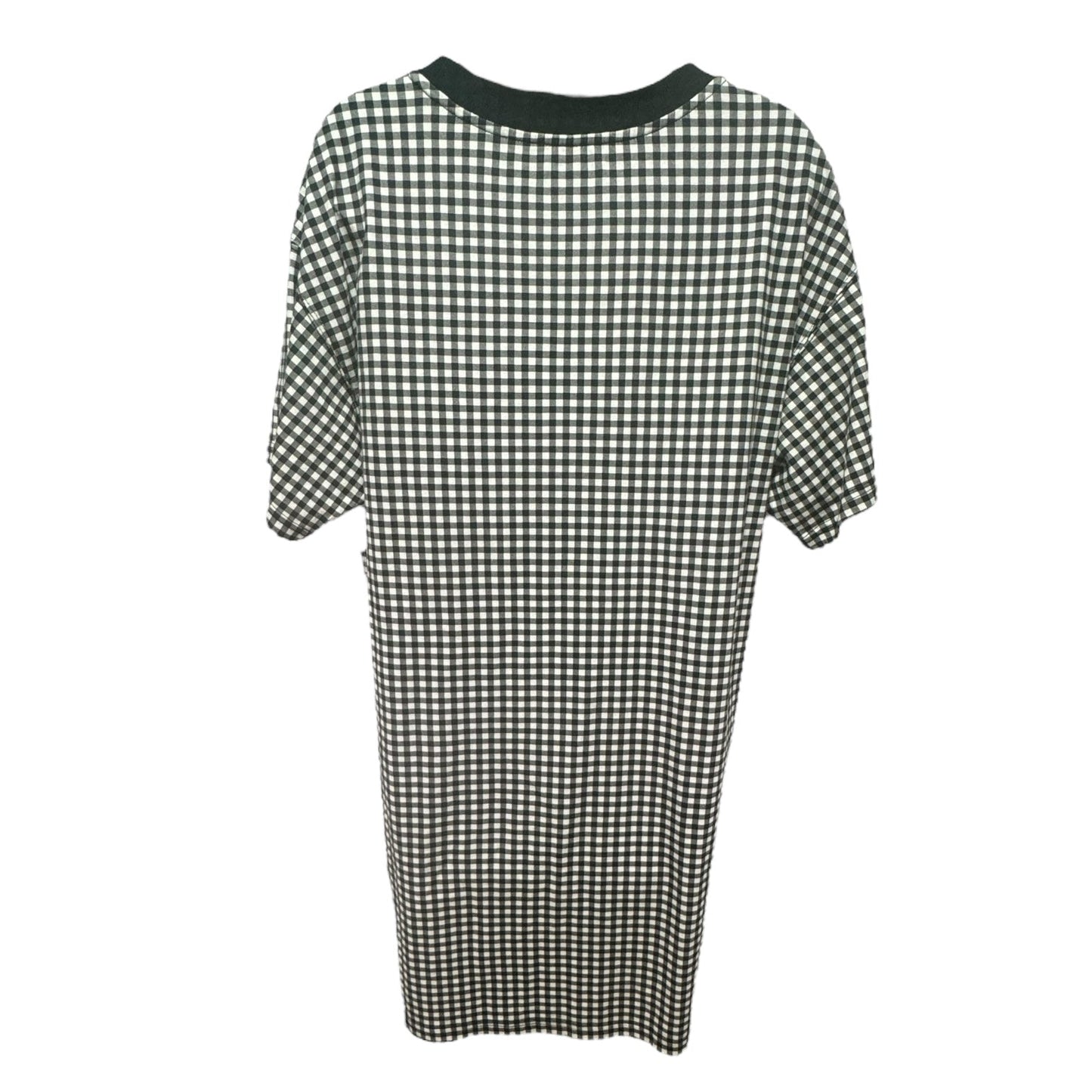 Garner Gingham T-Shirt Dress
 Designer Alice + Olivia, Size L