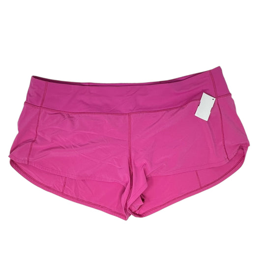 Pink Athletic Shorts Lululemon, Size 14
