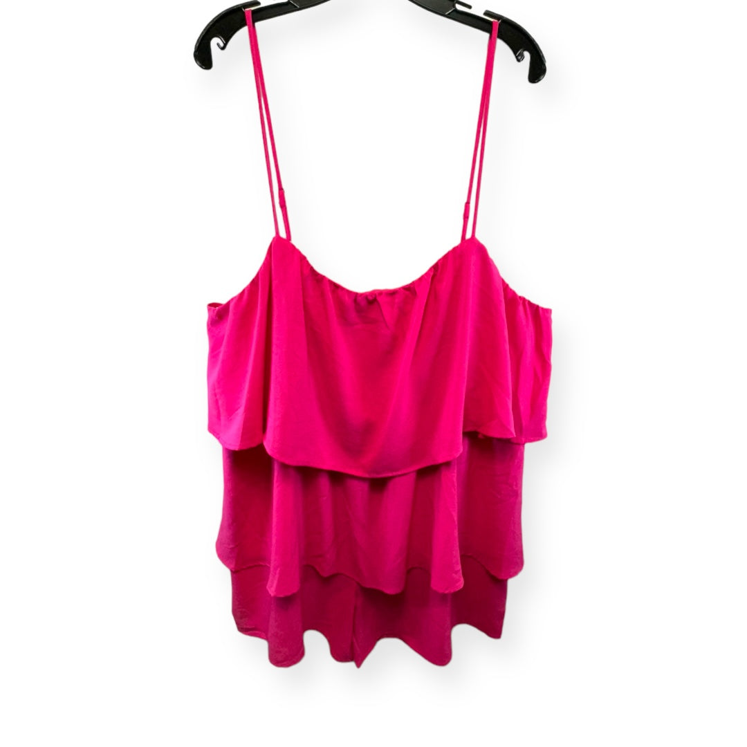 Pink Romper Chicsoul, Size 3x