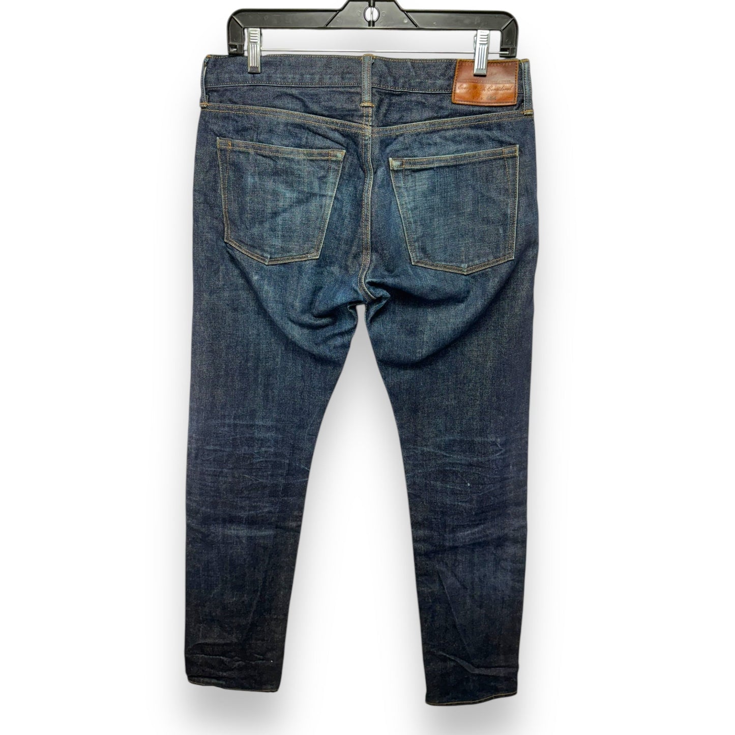 Jeans Straight By J. Crew In Blue Denim, Size: 12