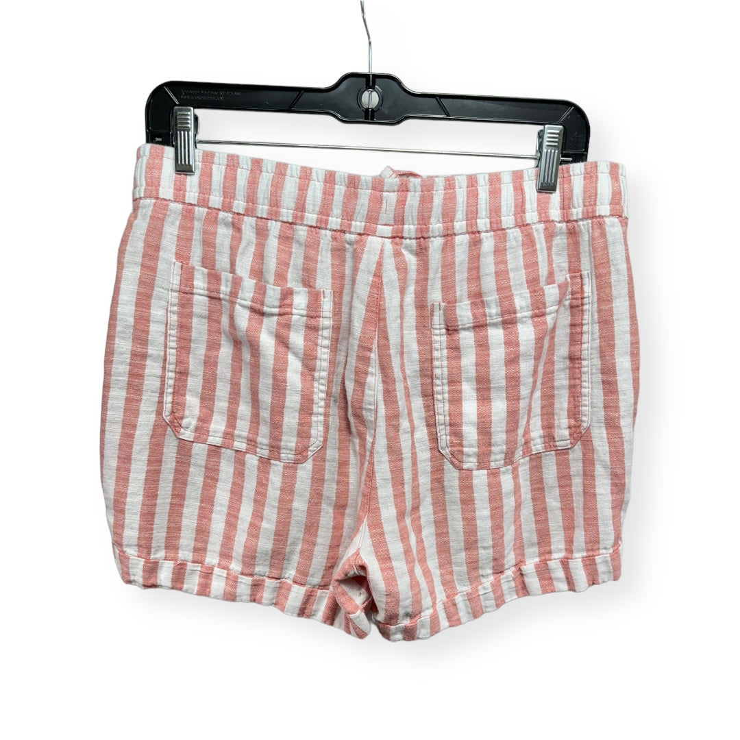 Linen Striped Pattern Shorts Old Navy, Size M