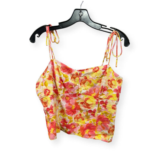 Floral Print Tank Top Old Navy, Size M