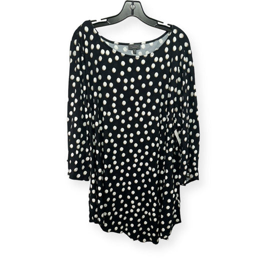 Polkadot Pattern Dress Casual Short Limited, Size 3x