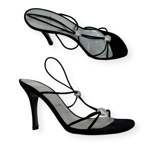 Black Shoes Designer Stuart Weitzman, Size 9.5