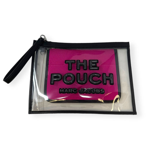 The Pouch Clear Clutch Designer Marc Jacobs, Size Large