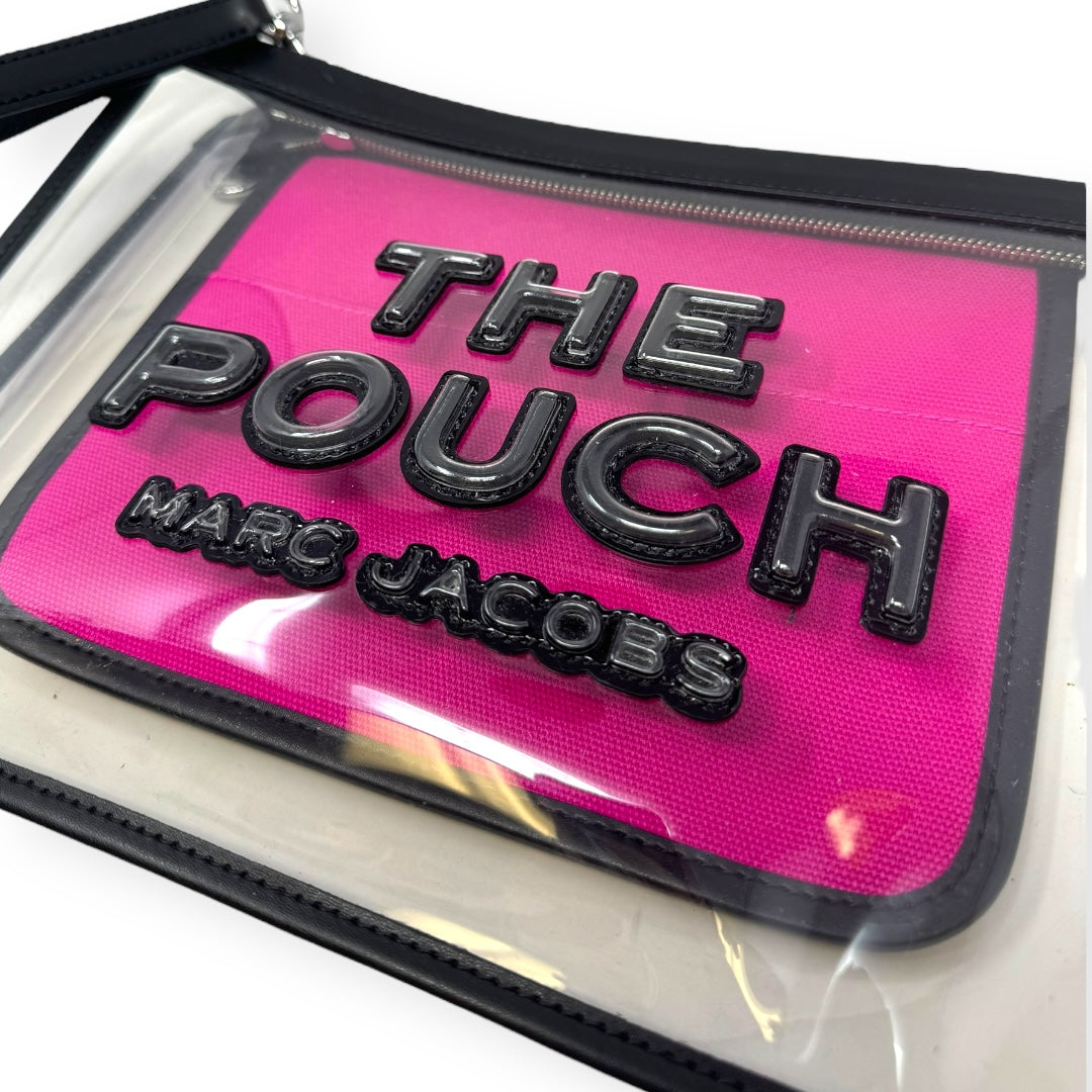 The Pouch Clear Clutch Designer Marc Jacobs, Size Large