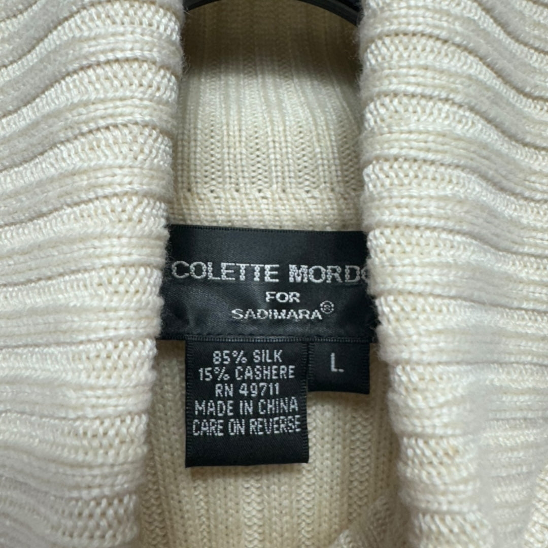 Cream Sweater Colette Mordo, Size L