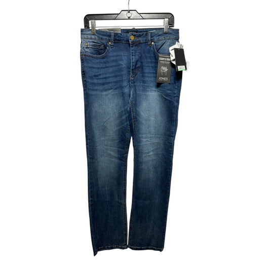 Jeans Boyfriend By Jones New York In Blue Denim, Size: 8