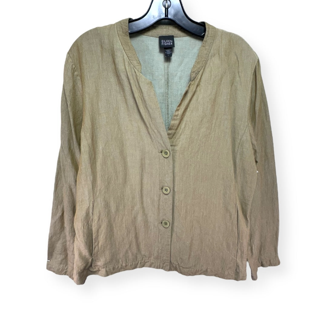 Green Jacket Other Eileen Fisher, Size L