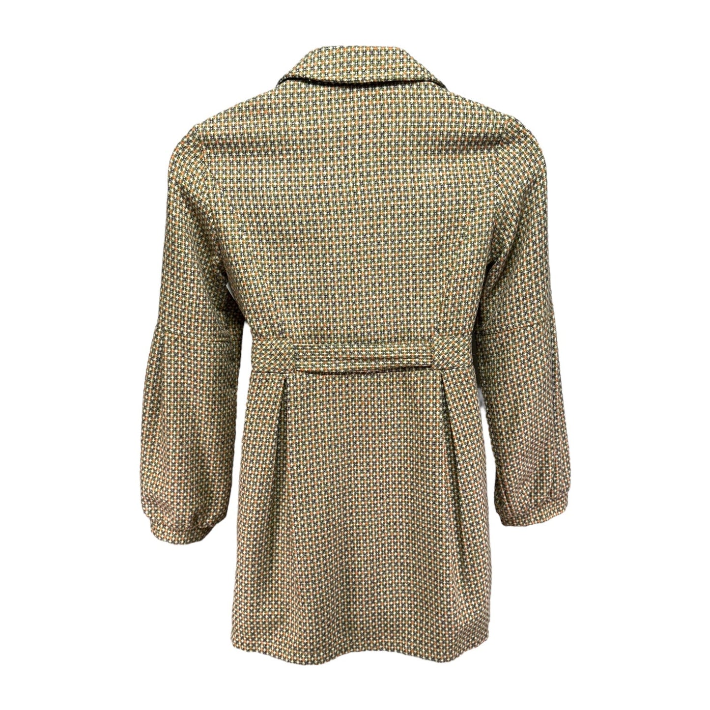 Tweed Coat By Final Touch In Multi-colored, Size: L