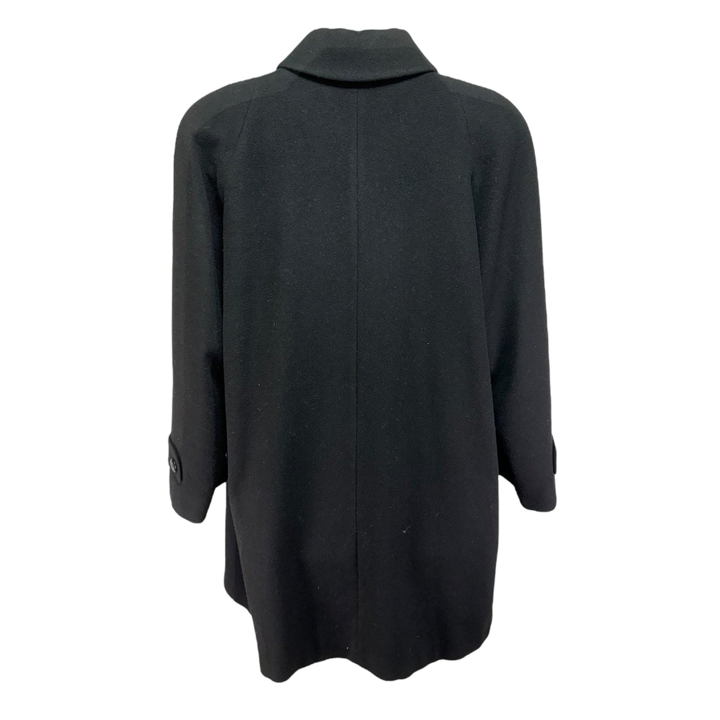 Coat Wool Vintage By Kristin Blake In Black, Size: L